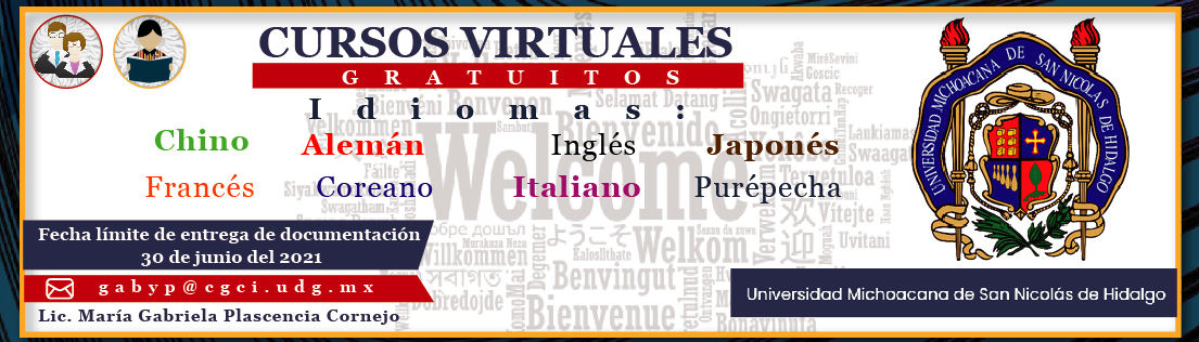 Cursos Virtuales Gratuitos - UMSNH